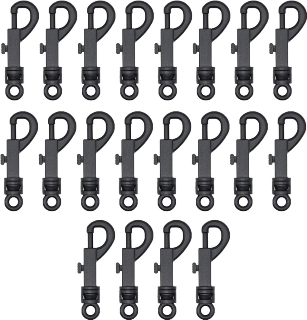 INF 20er-Pack Mehrzweck-Drehhäken Modell 8