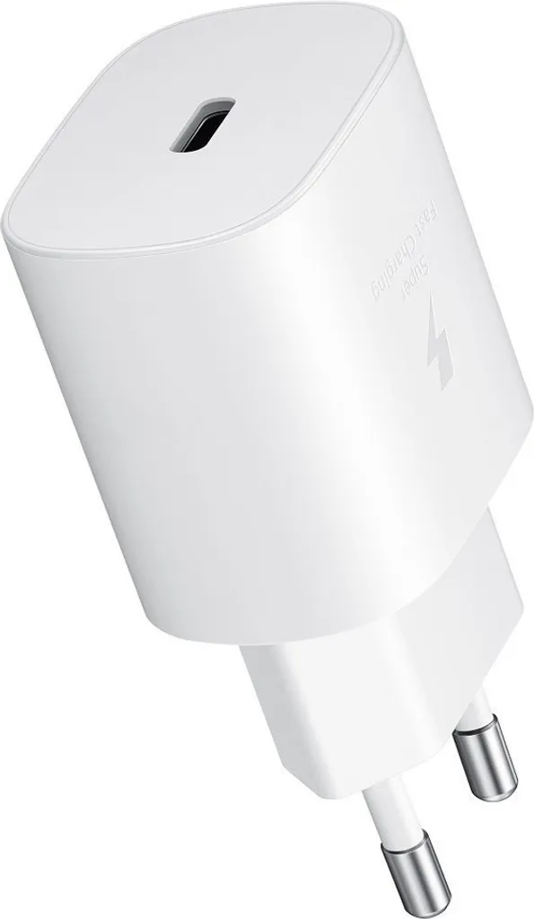 Originale Samsung EP-TA800 USB-C Super Fast Charger Adattatore di alimentazione Fast Charger + Cavo di ricarica Cavo dati Caricabatterie Galaxy S9 S10 S20 / S20 Plus / S20 Ultra / Note 10 Plus / Note 20 Ultra / A40 A50 A70 A71 A51 A41 A42 A21s A30s S8 Plus Bianco - 5