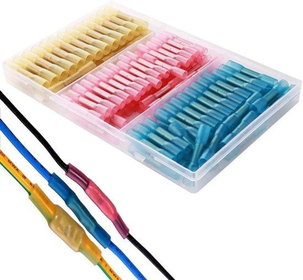 Kit Réparation Électrique Automobile et Marine, 130 Connecteurs Étanches