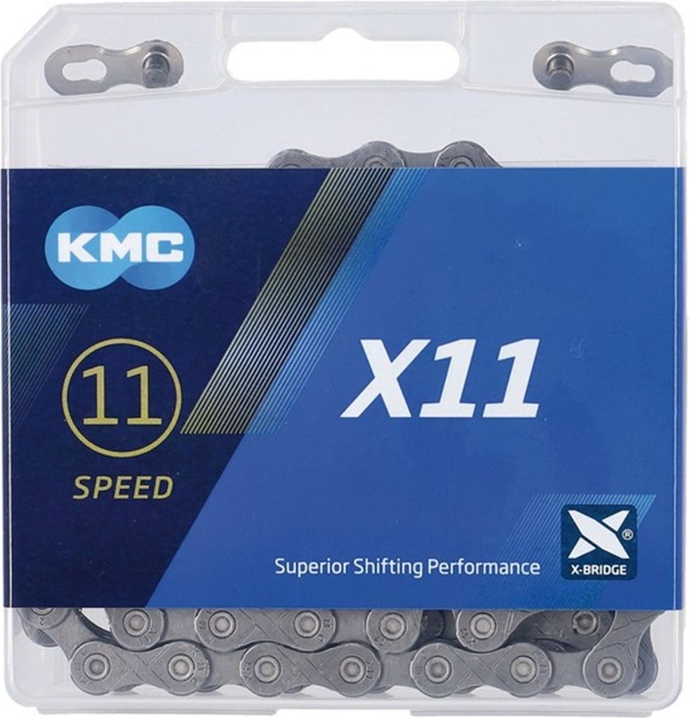 KMC Schaltungskette X11 R 1/2' x 11/128' ,118 Gl., 5,65mm, Produktbild 