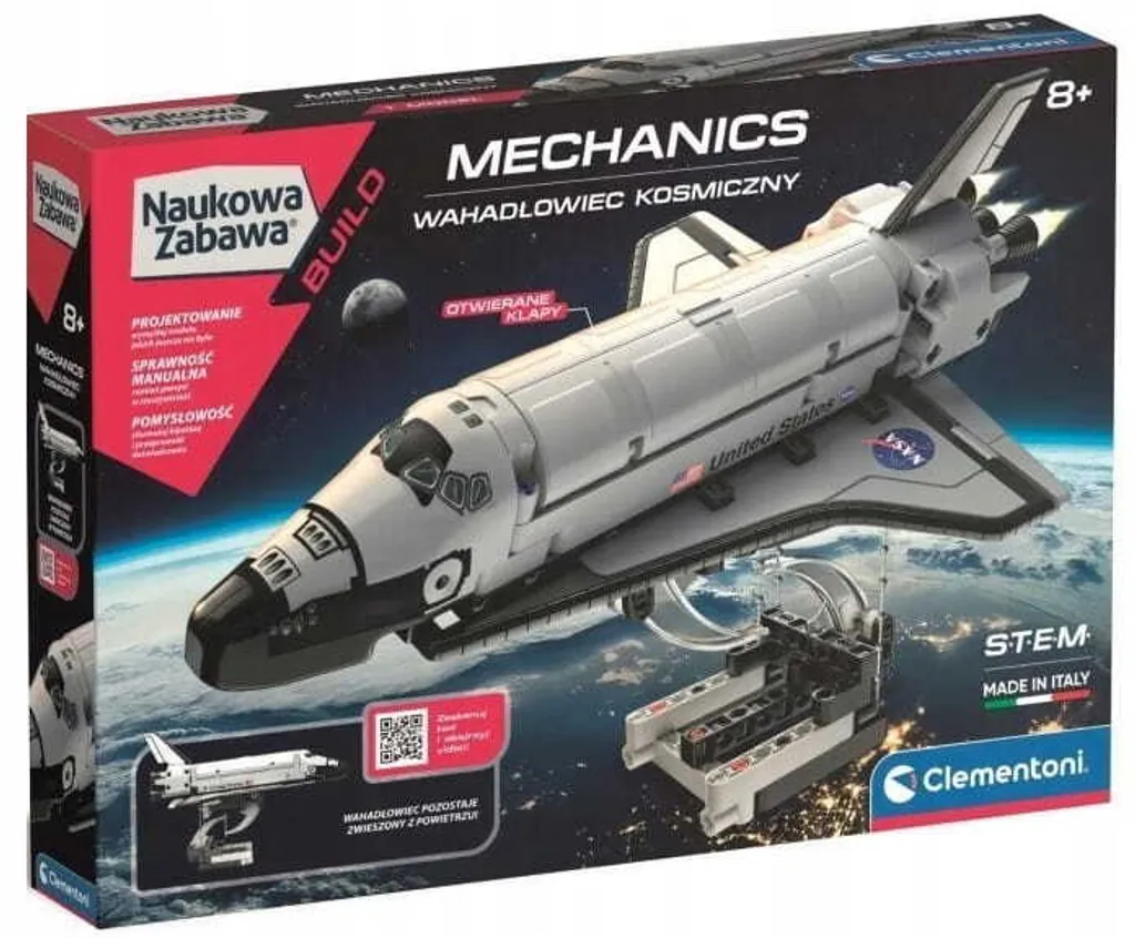CLE Labo.mechanics Navette spatiale 50710 : Kit de construction expert - 10
