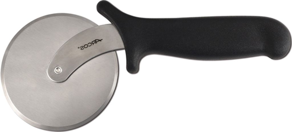 Pizzaschneider Arcos 614800 Edelstahlklinge und mango Polypropylen ø 100 mm mit Displayabdeckung