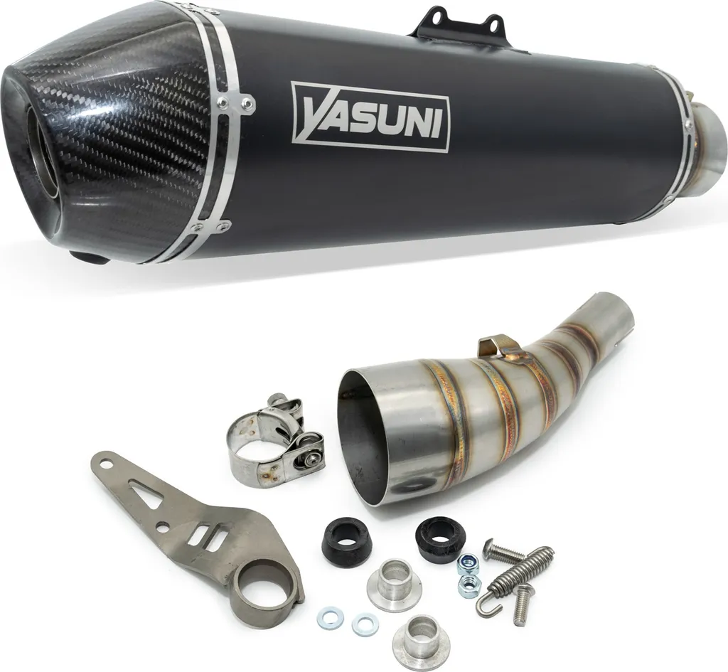 Échappement Yasuni Black Edition Carbone pour Yamaha X-Max 250 i ABS