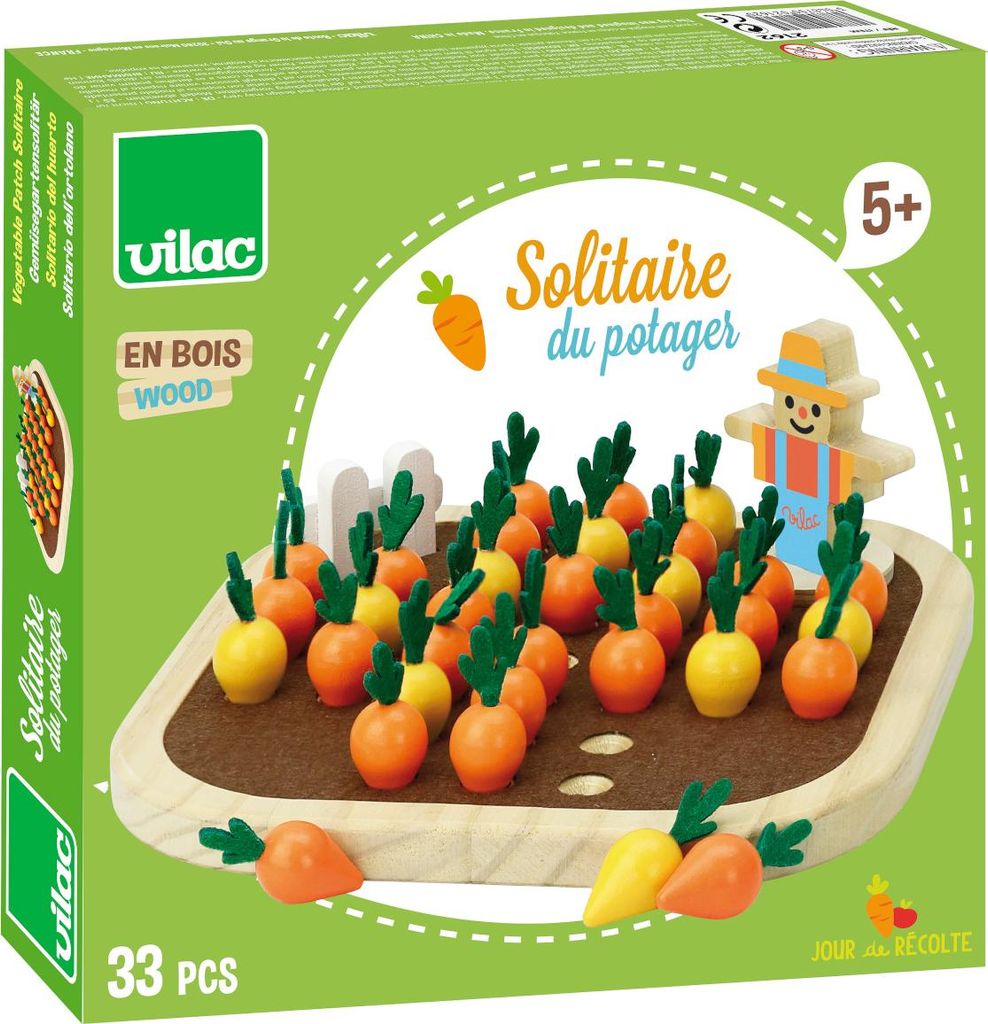 Vilac Gemüseernte mit Vogelscheuche
