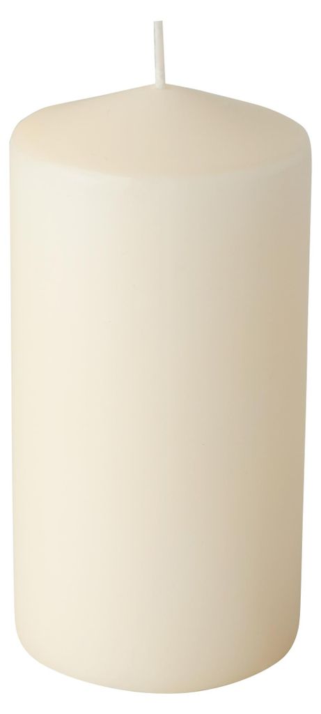 Stumpenkerzen 6x11,5cm 6 Stück Creme Produktbild 