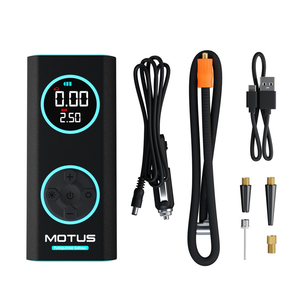 Motus Elektrische Luftpumpe Pump AirPump Pro Turquoise Produktbild 