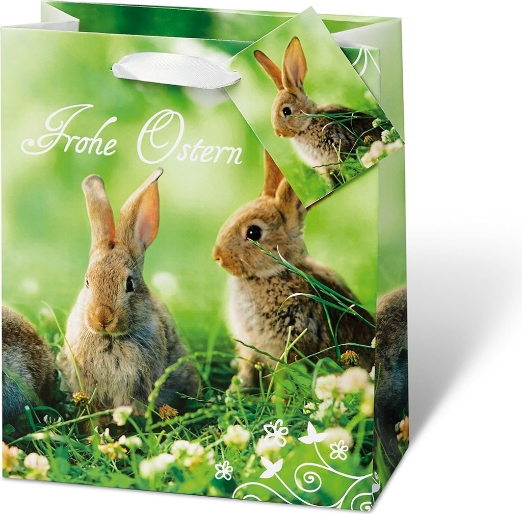 Tasche Hase im Gras Buch
