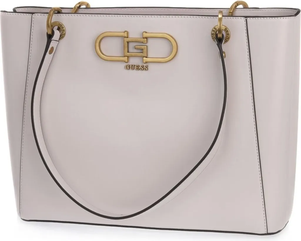 Sac cabas Guess noir texturé avec finitions dorées élégantes