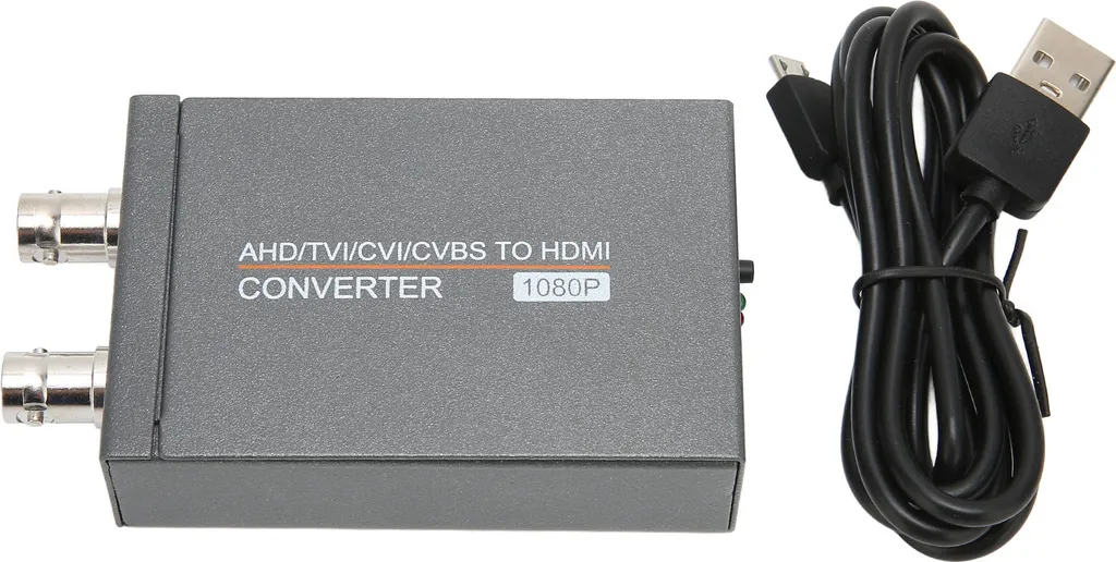 Boîtier Convertisseur Vidéo 4K 8MP BNC vers HDMI - Image Full HD Stable