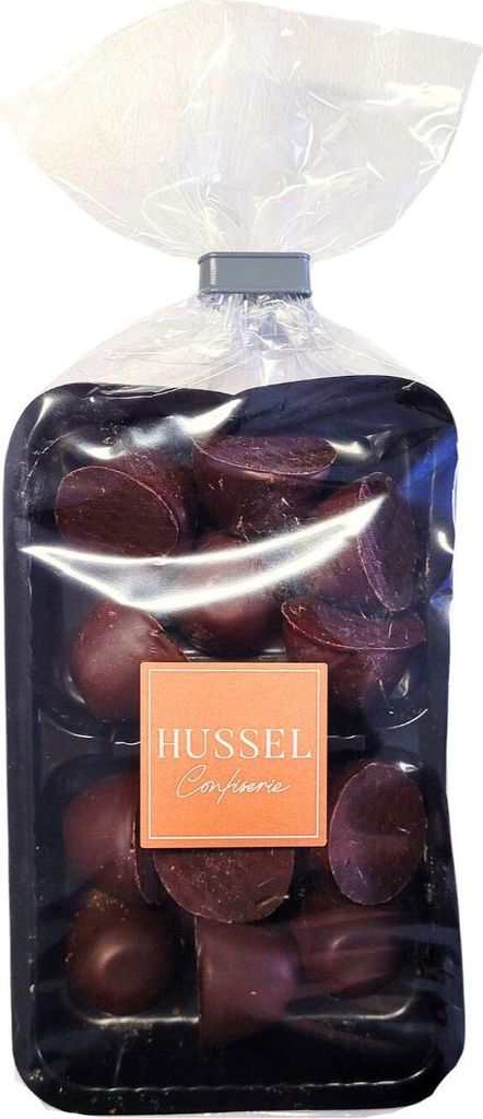 Hussel Schokolierte Creme Hütchen, 125g Produktbild 