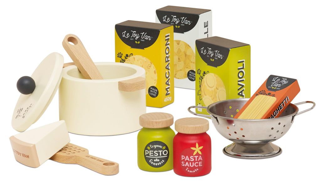 Le Toy Van Spielzeug - Organic Pasta Set100% nachhaltiges Holzspielzeug