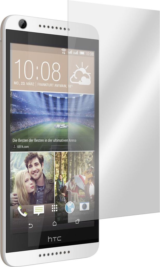 4er-Pack PhoneNatic Displayschutzfolien klar kompatibel mit HTC Desire 626