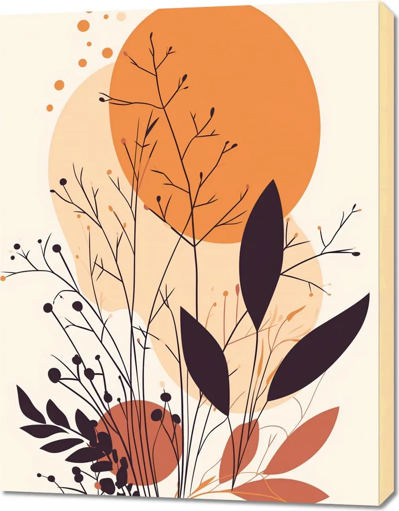 Décoration Murale 70x90 cm Au-dessus de l'Ouest avec Finition Premium