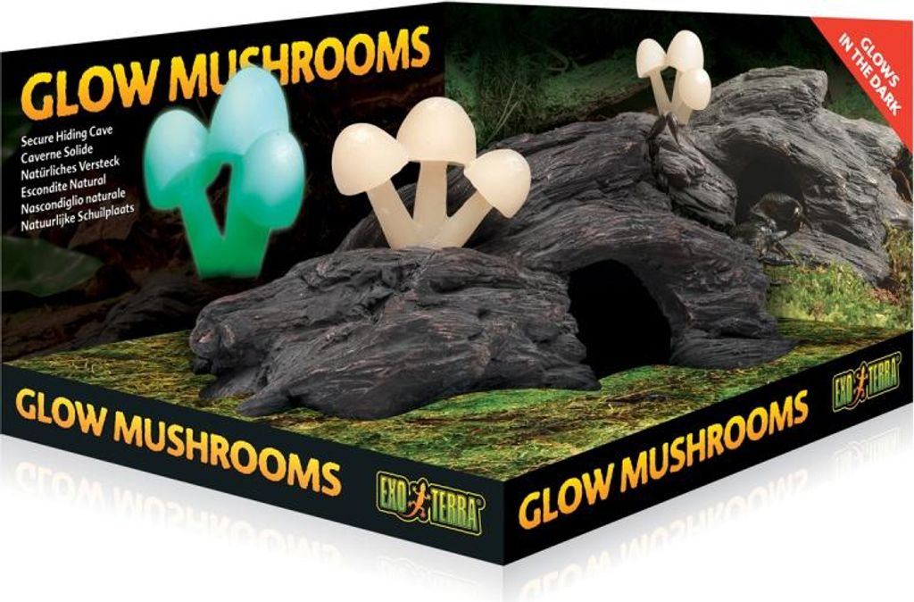 EXO TERRA Glow Mushrooms - jaskinia z grzybami Exo terra Zdjęcie produktu 