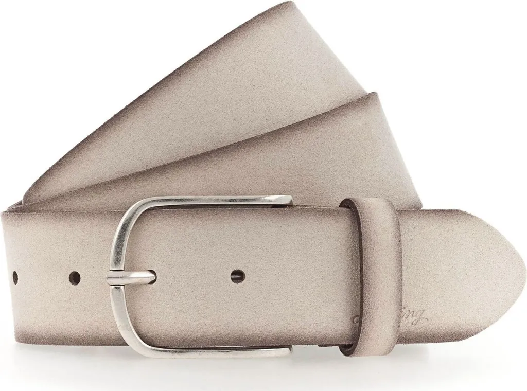 Mustang W95 Cintura Donna Beige - L'essenza del Vero Cuoio