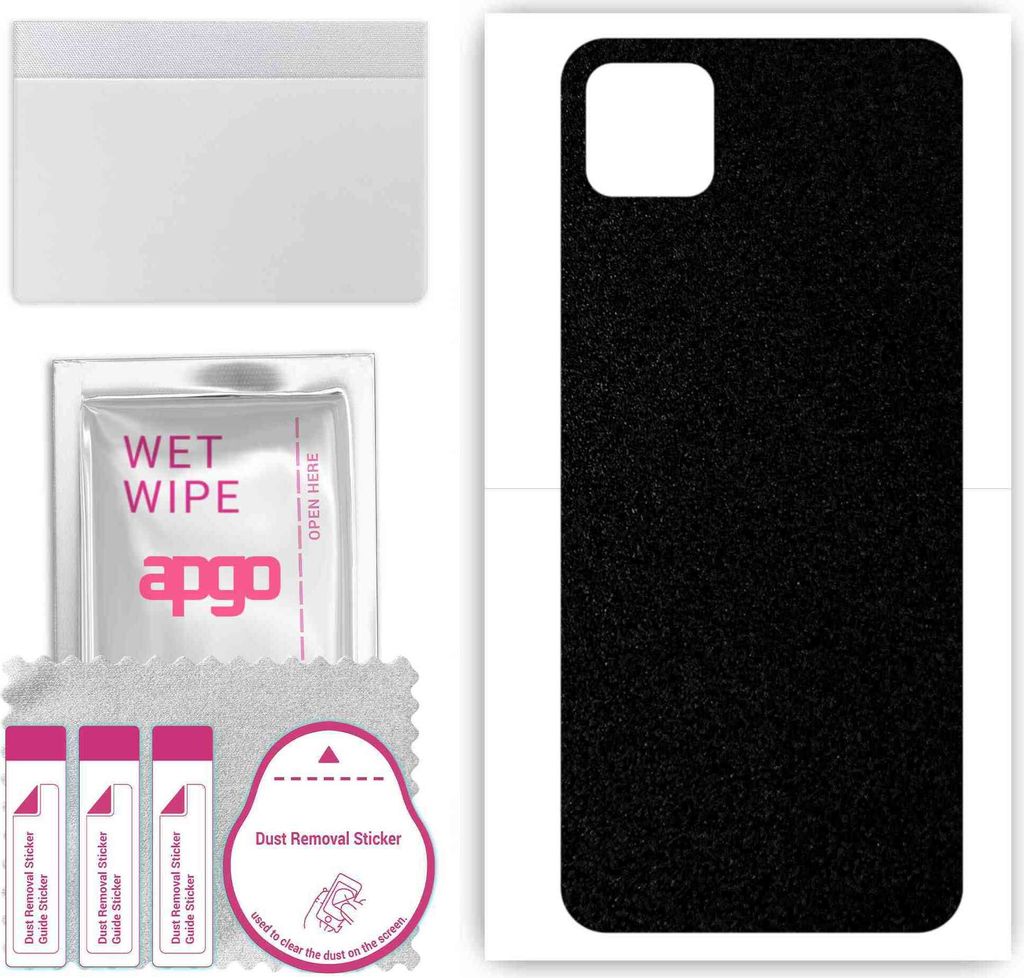 apgo Rückseite Schutzfolie, Skin, kompatibel mit Huawei Enjoy 20 5G, Hinten Displayschutzfolie aus Vinylfolie, kratzfest, einfache Montage - Matts...