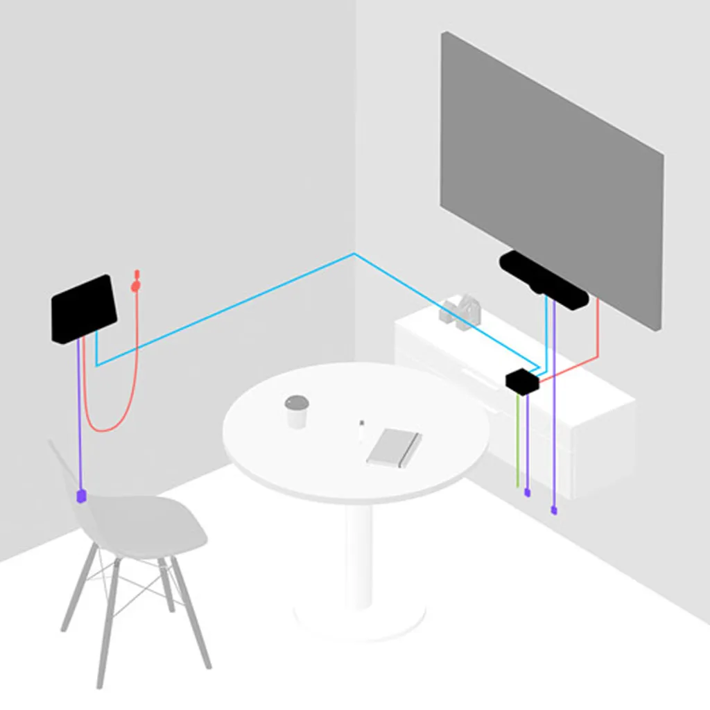 Support de fixation murale pour Logitech TAP écran tactile de contrôle - 5