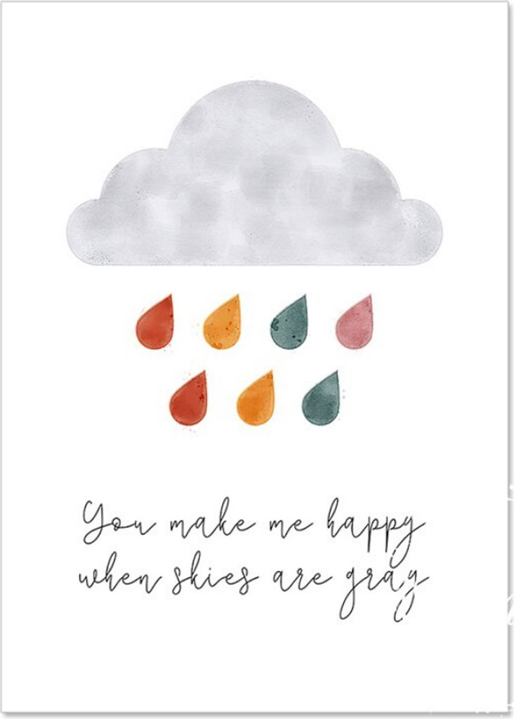 TPFLiving Kunstdruck LW-1308 (OHNE RAHMEN) Poster - Leinwand - Wandbild - Hochauflösender Giclée-Druck, langlebig und hochwertig - Regenbogen, Wo...