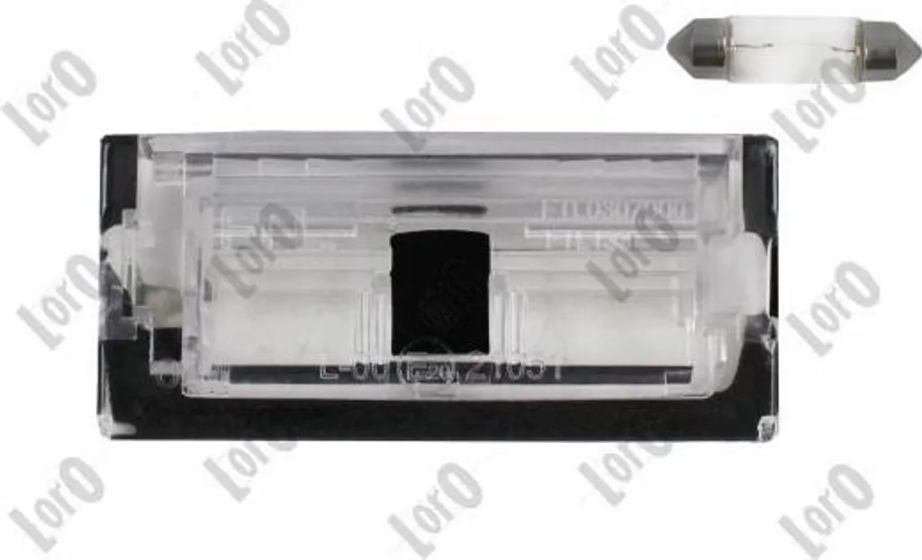 Illuminazione Targa BMW E46 ABAKUS 003-07-905 | Look Originale e Pulito