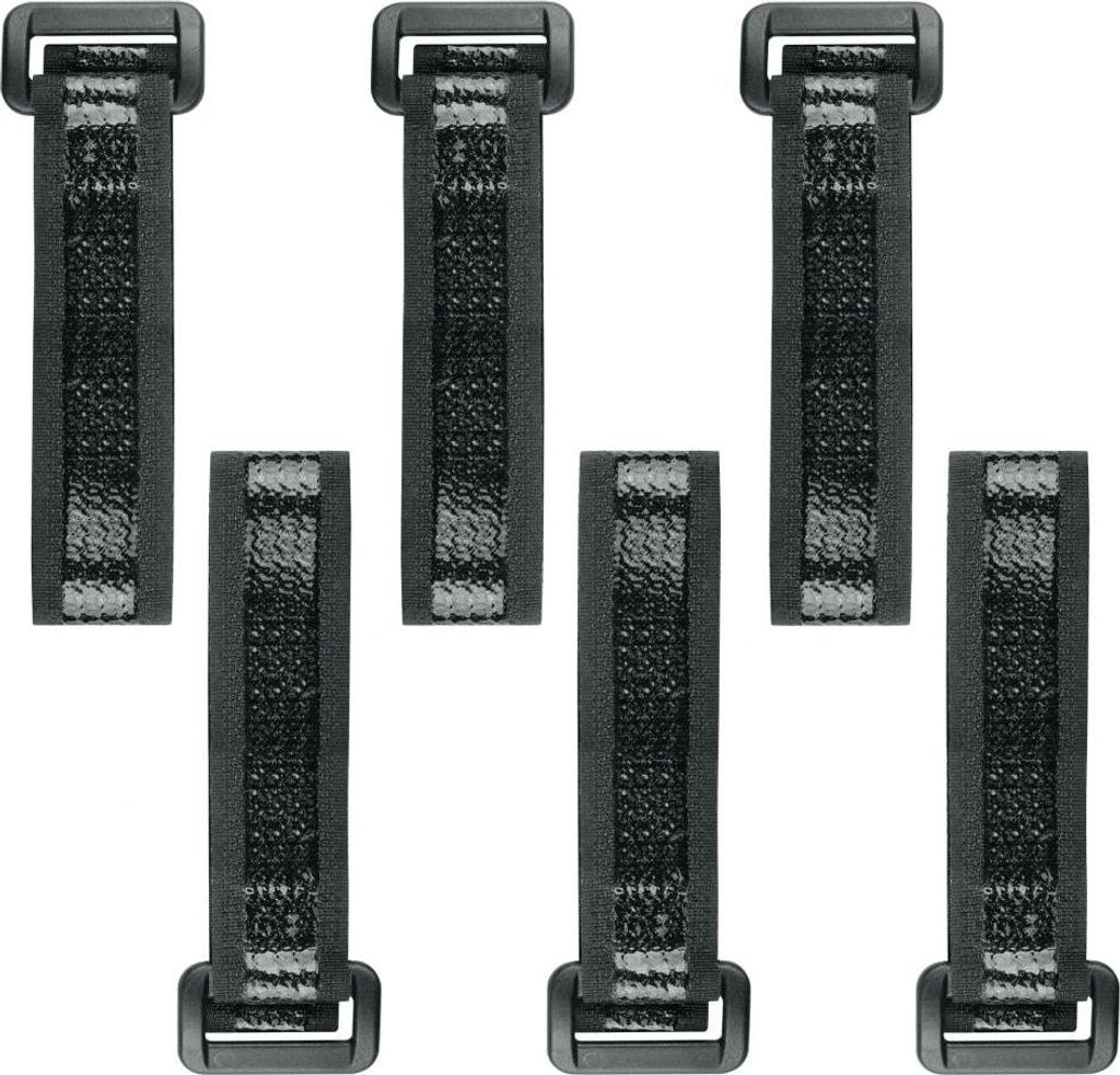SKS Klettband Set 330mm (6 Stk.) Ersatz-Klettbänder für VeloFlexx, Mudrocke...