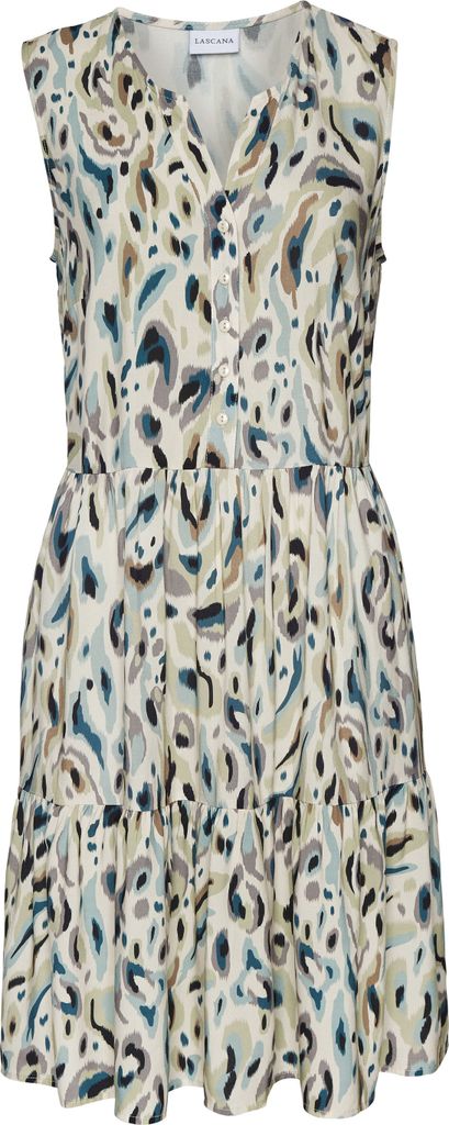 LASCANA Druckkleid sand bedruckt Größe 42