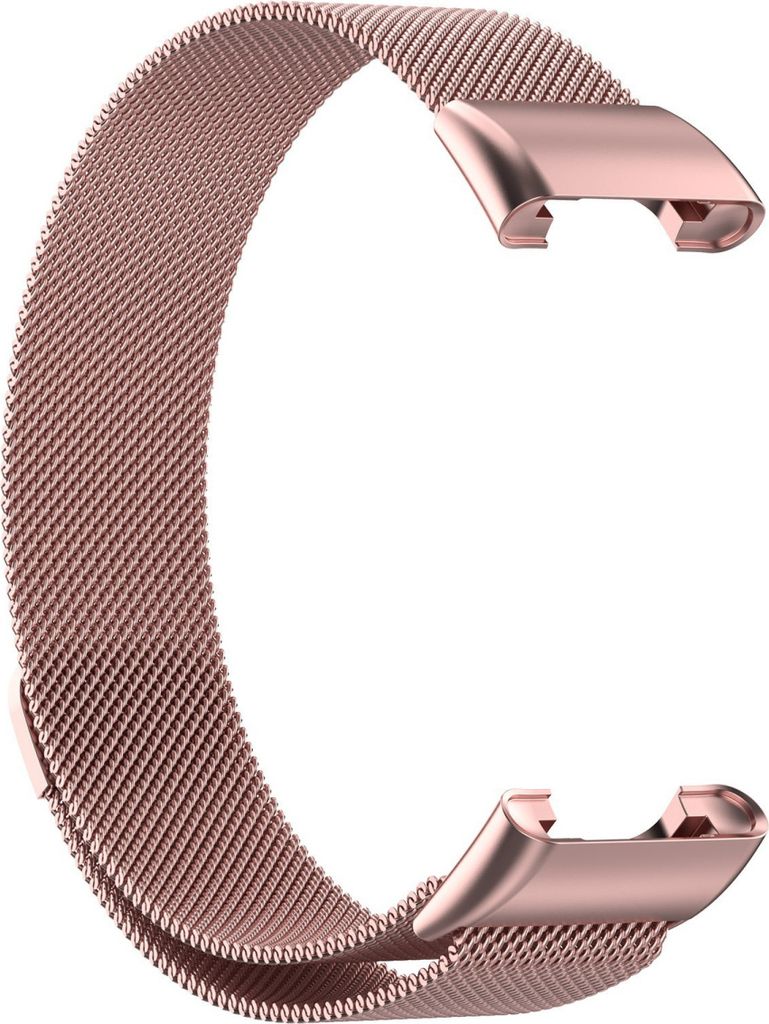 BStrap Milanese Armband für Xiaomi Mi Band 7 Pro, rose gold Produktbild 