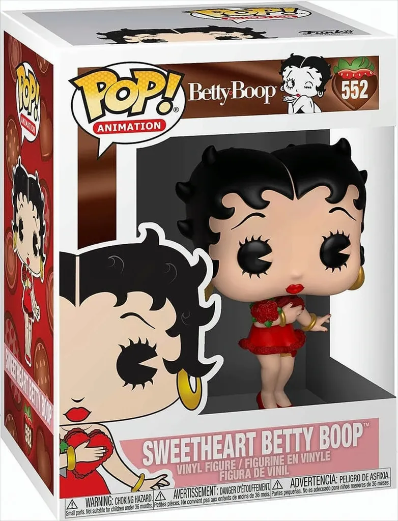 Funko Pop Sweetheart Betty Boop n°556 - Figurine Vinyle de Collection