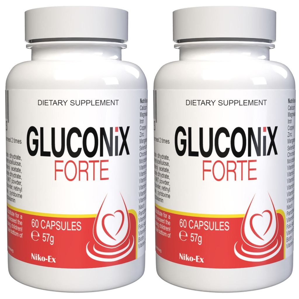 Gluconix Forte - 120 Kapseln (2x 60 Kapseln), 2er Pack