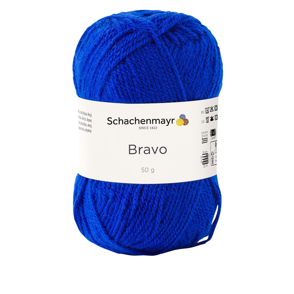 Schachenmayr Bravo, 50 g de fil à tricoter Royal Image du produit 