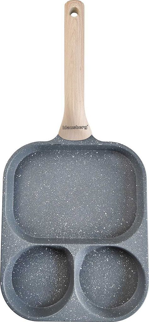 3-in-1 Marmorpfanne für Eier, Pfannkuchen und Crêpes Produktbild 