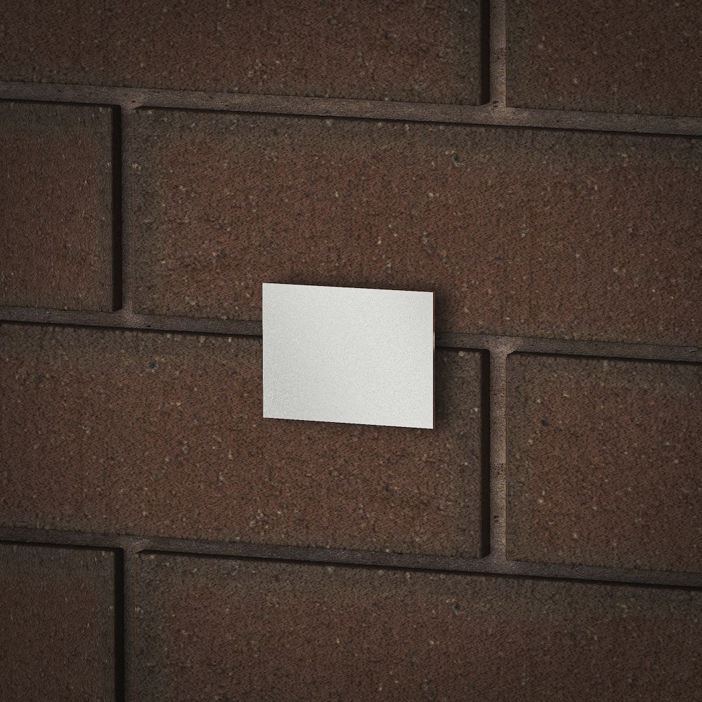 Hausnummer Zahlen Ziffern Türnummer Hausnr Hausnummern Edelstahl KÖNIGSPROD, Abstandshalter + Klebepads (3), -