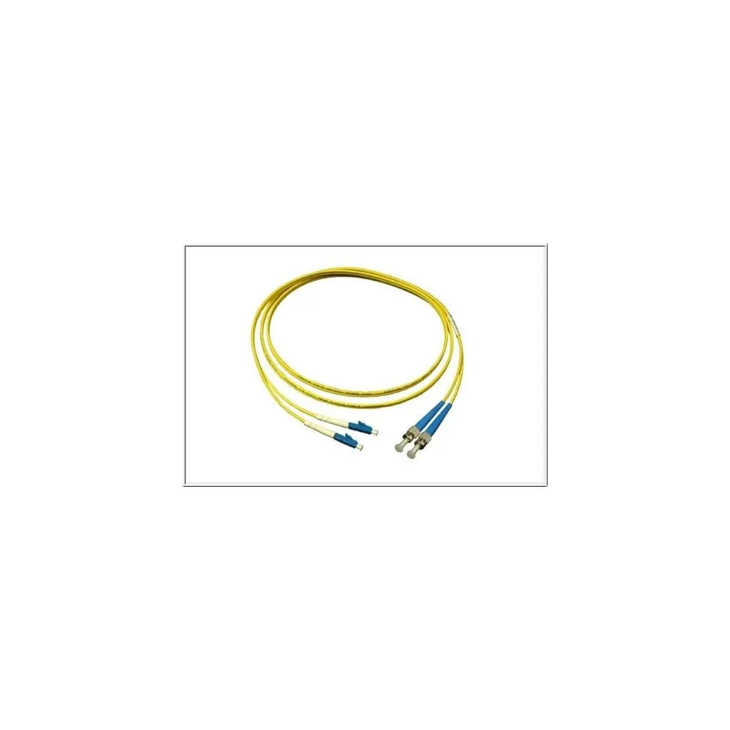 Câble réseau fibre optique 15m LC vers ST - Liaison OS2 monomode duplex