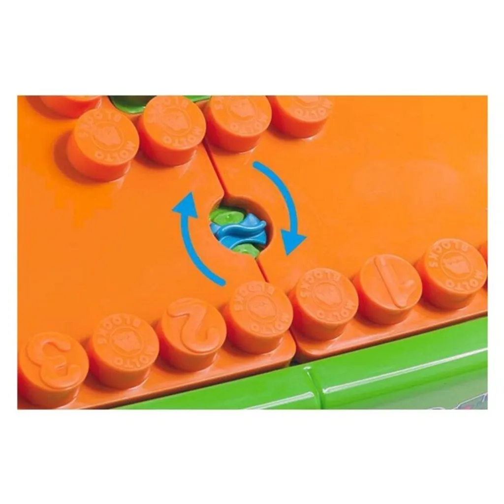Moltó Jouet interactif 24 pcs - Multicolore avec effets sonores et sons - 9