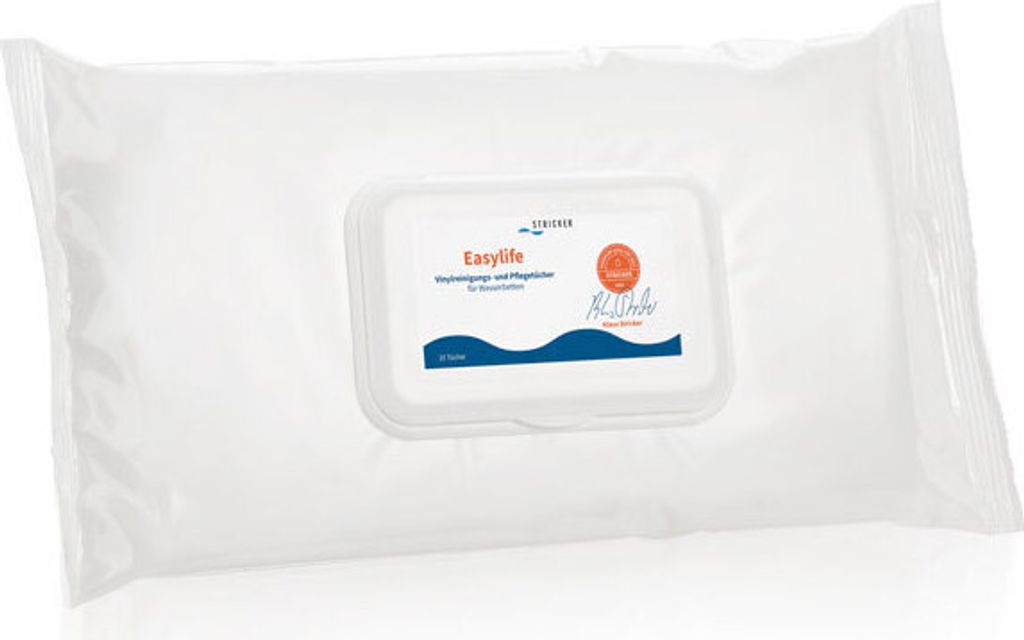 A package of wet wipes on a white background.