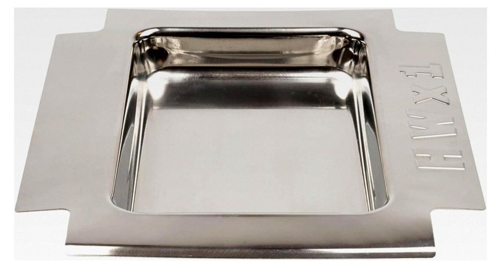 Edelstahl Tropfschale für Weber Gas- und Elektrogrill Q100, Q1000, Q1200, Q1400