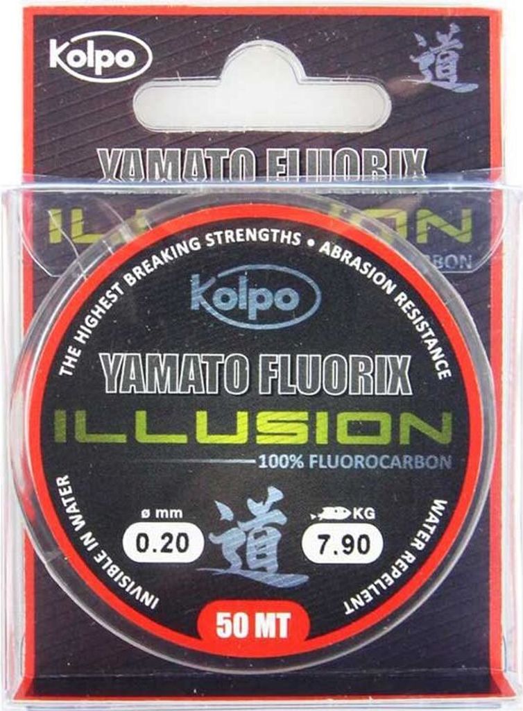 Kolpo Illusion 50 M Flurocarbon Durchsichtig 0.300 mm Durchsichtig 0.300 mm