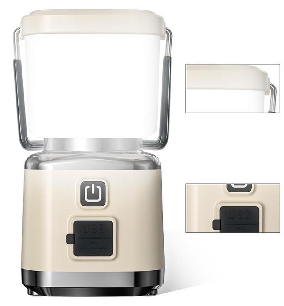 LED Camping Laterne, 1000 Lumen campinglampen – Produktbild 