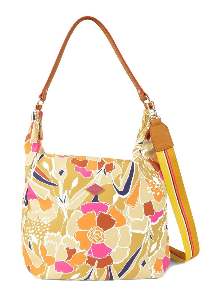 Oilily Handtasche Umhängetasche Mary Shoulder Bag Carnation Green Sulphur mehrfarbig