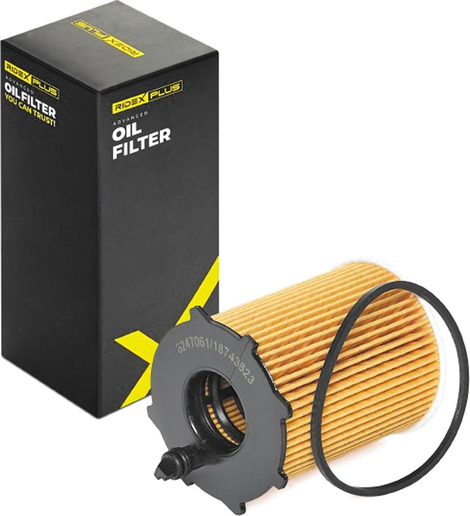 Ölfilter RIDEX PLUS 7O0013P Filtereinsatz für VW Passat Variant (3G5, CB5) für OPEL GRANDLAND X (A18) Crossland X (P17) Combo E Kasten / Kombi (...