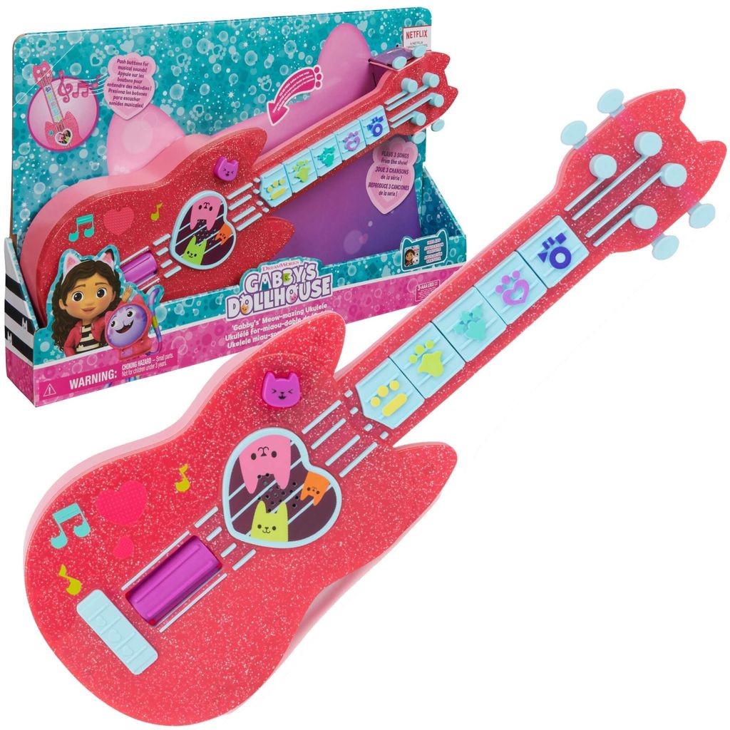 Gabby's Dollhouse GDH RLP GbbsMeowMazing Ukulele INTL GML, Obrázok produktu 
