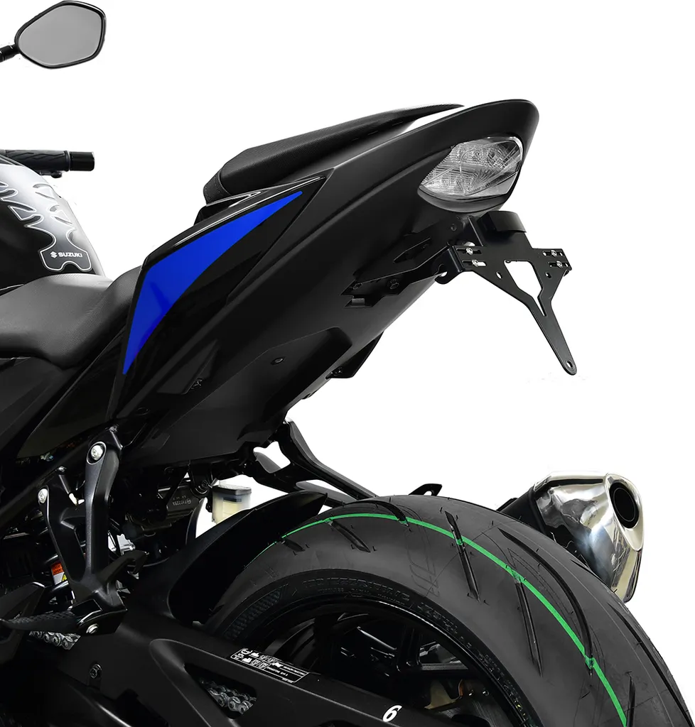 Portatarga ZIEGER Suzuki GSX-S 750: Design Racing e Qualità Tedesca