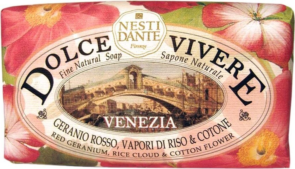 Nesti Dante Dolce Vivere Soap VENEZIA Savon en bloc 250 g, Image du produit 