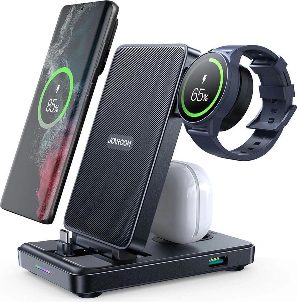 4v1 Samsung Galaxy Nabíjecí stanice USB C Hodinky Nabíječka Obrázek produktu 1