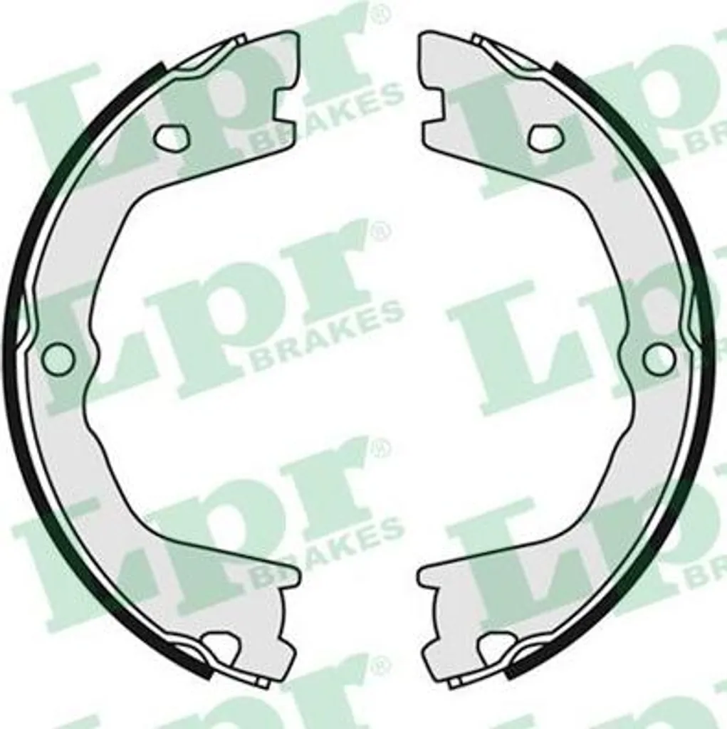 Set Ganasce Freno LPR 09080 per Iveco Daily - Ricambio OE 42535858