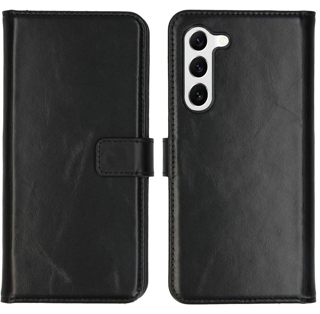 Custodia a libro in vera pelle Selencia per Samsung Galaxy Immagine del prodotto 