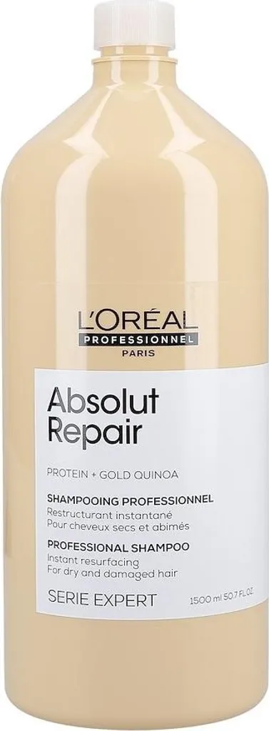 Shampooing Réparateur Cheveux Abîmés L'Oréal Absolut Repair Format Pro 1,5L