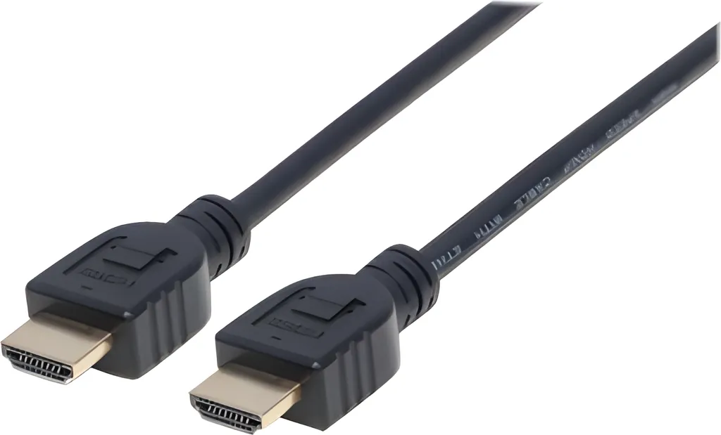 MANHATTAN Cavo HDMI 4k@60Hz CL3 schermato 1m