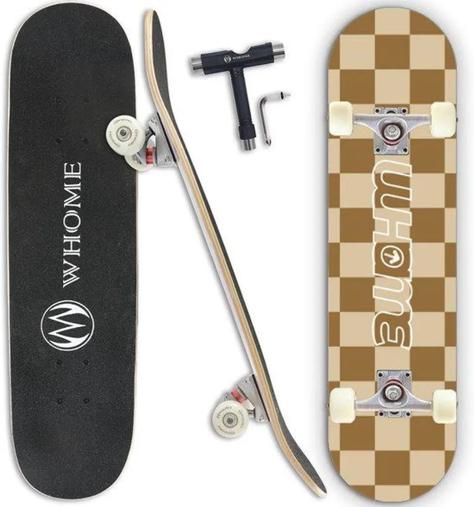 Skateboard pour Débutants et Enfants 31 Pouces Idéal pour l'Apprentissage