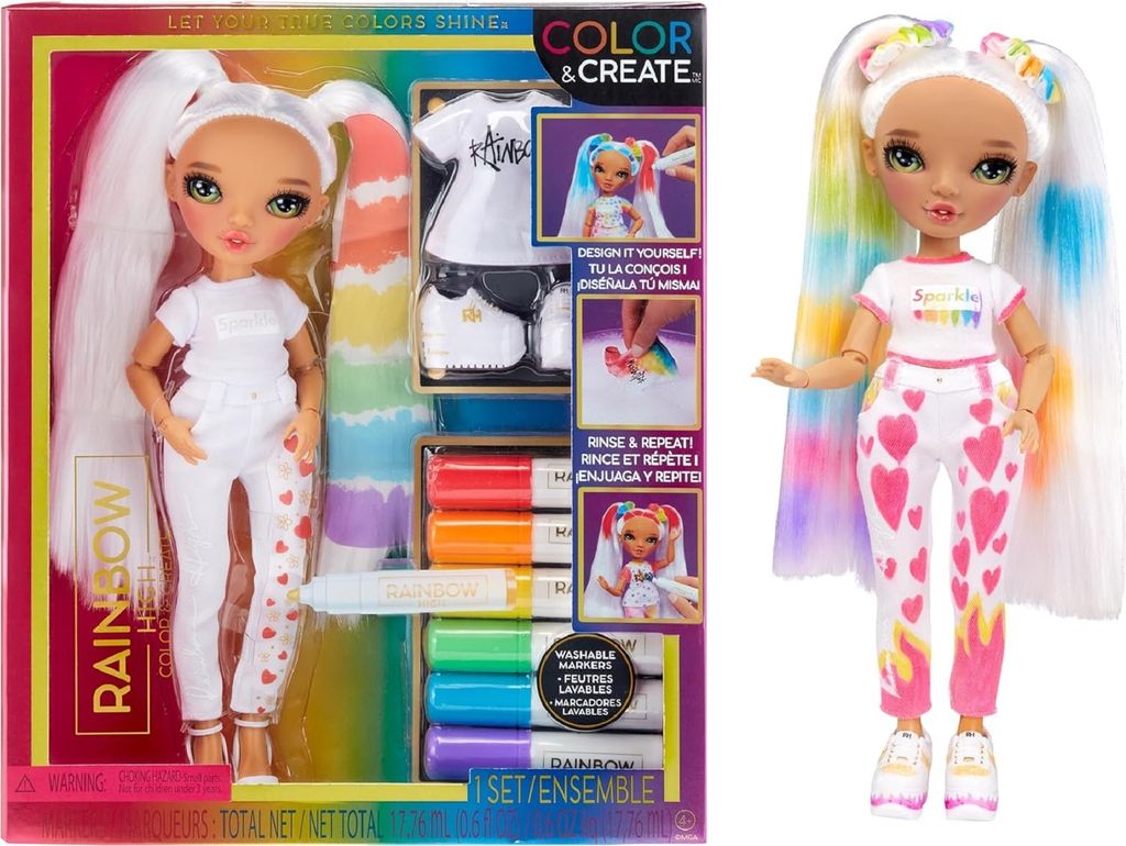Rainbow High Color & Create Fashionpopp - Personage 3 Productafbeelding 