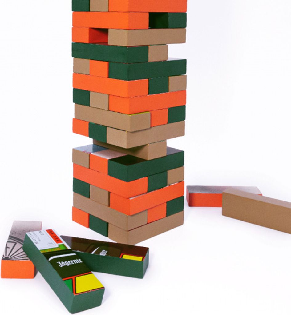 Jägermeister - Meister Bricks - 2x0,7l 35%vol. + Meister Produktbild 